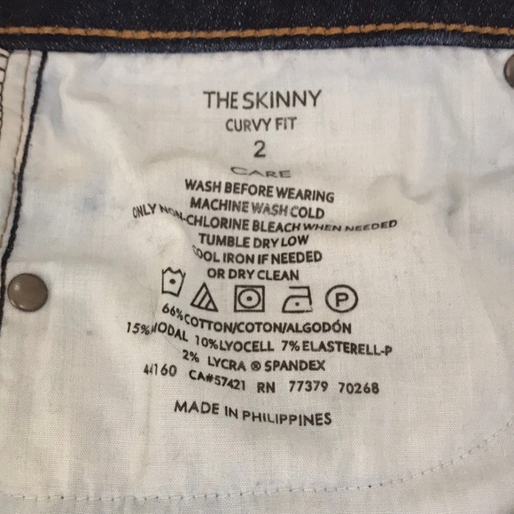 Ann Taylor The Skinny Curvy Fit Jeans - Picture 8 of 13